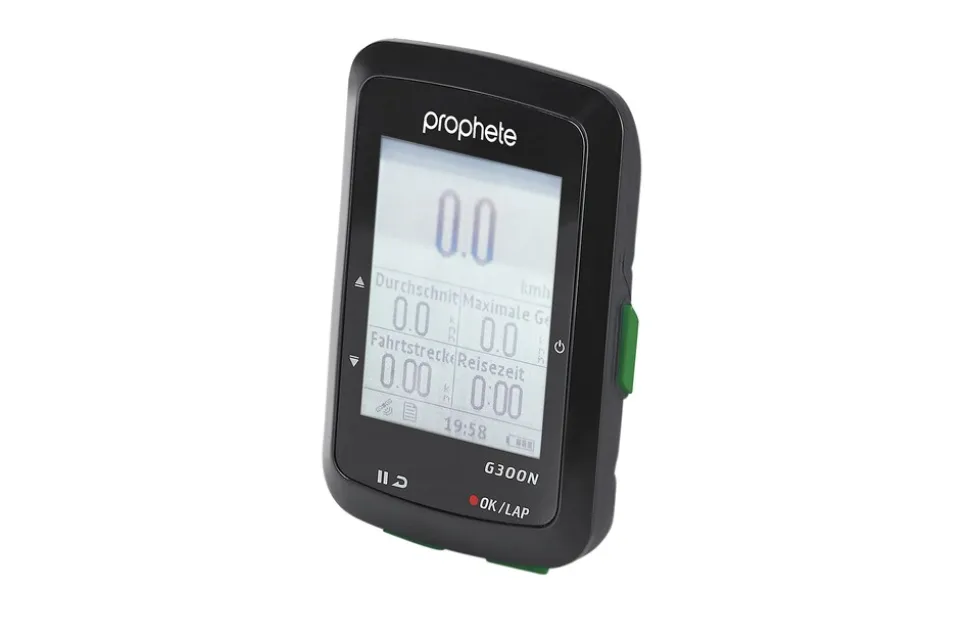 Fahrradnavigationssystem, GPS Computer, 14 Funktionen inkl. Lenkerhalterung,