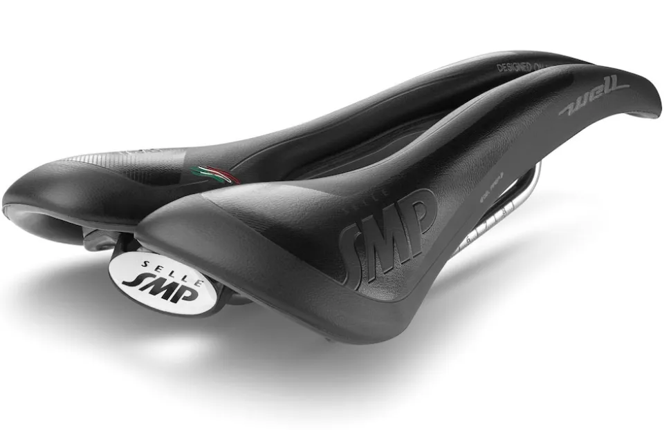 Fahrradsattel Well GEL, schwarz