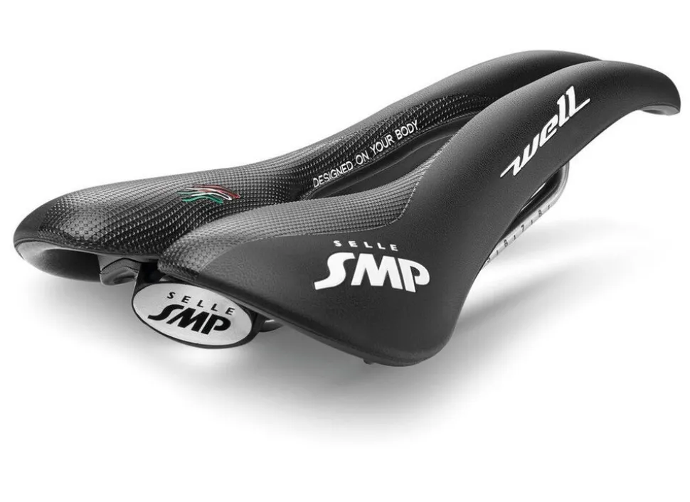 Fahrradsattel Well, schwarz