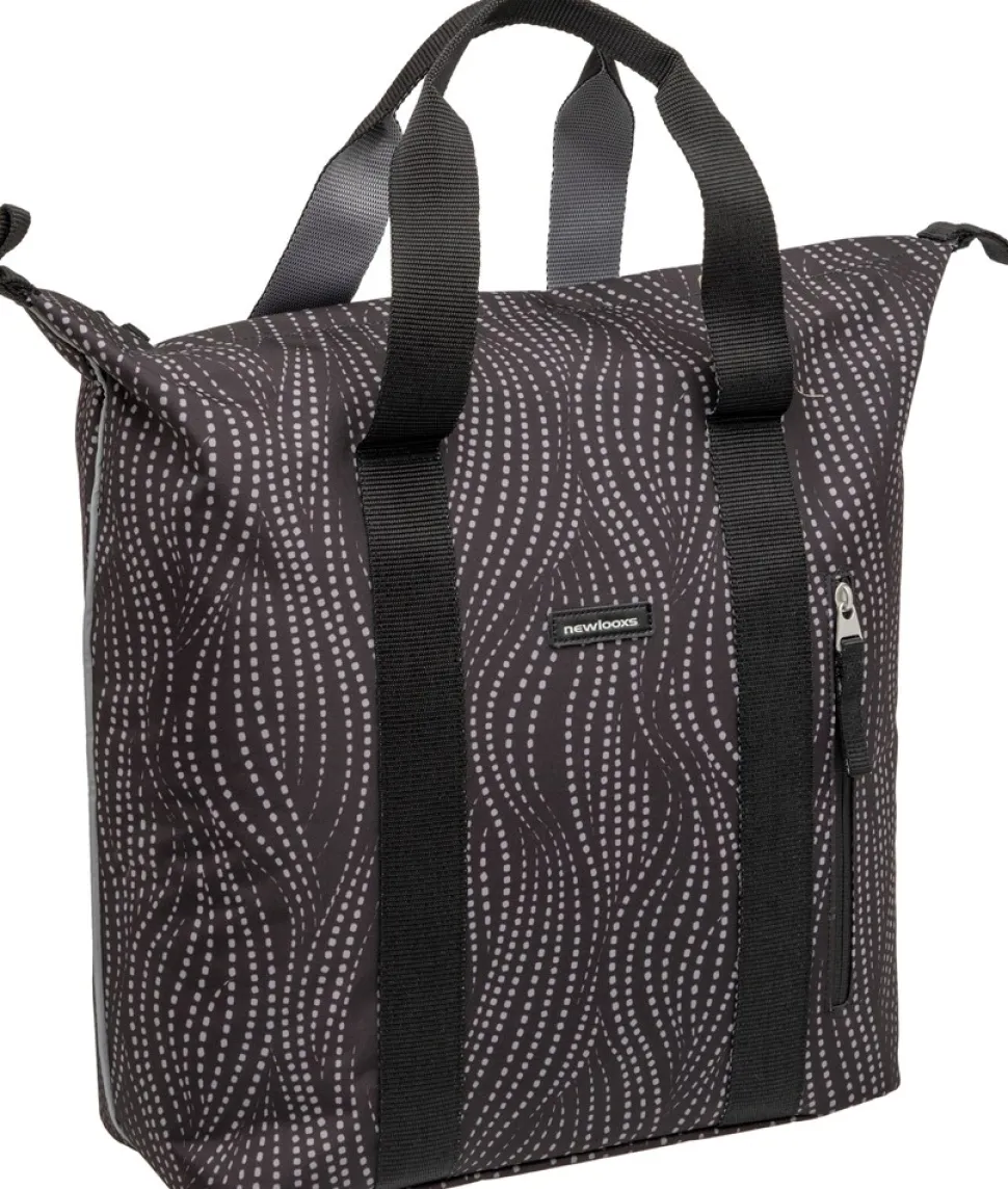 Fahrrad-Shoppertasche Kota Alma, schwarz