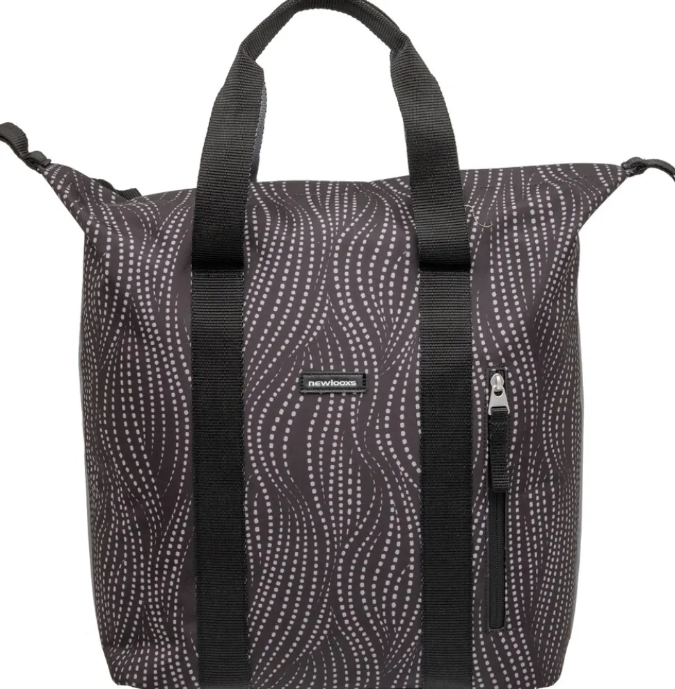 Fahrrad-Shoppertasche Kota Alma, schwarz