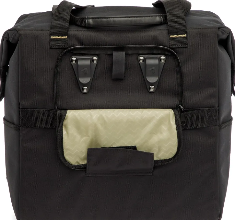 Fahrrad- Shoppingtasche "Tulum Camella", schwarz