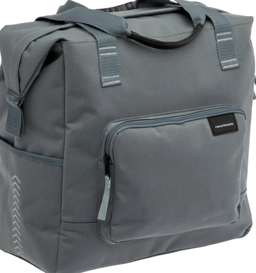 Fahrrad- Shoppingtasche "Tulum Camella", grau