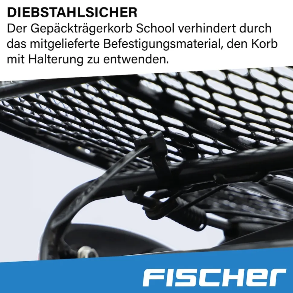 FISCHER Gepäckträgerkorb »School« 25kg