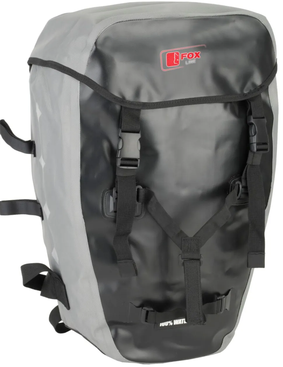 Fox Line Rucksack, schwarz / grau