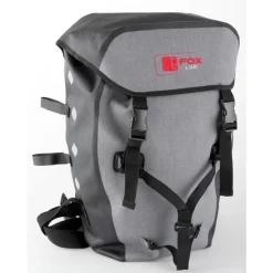 Fox Line Rucksack wasserdicht schwarz/grau