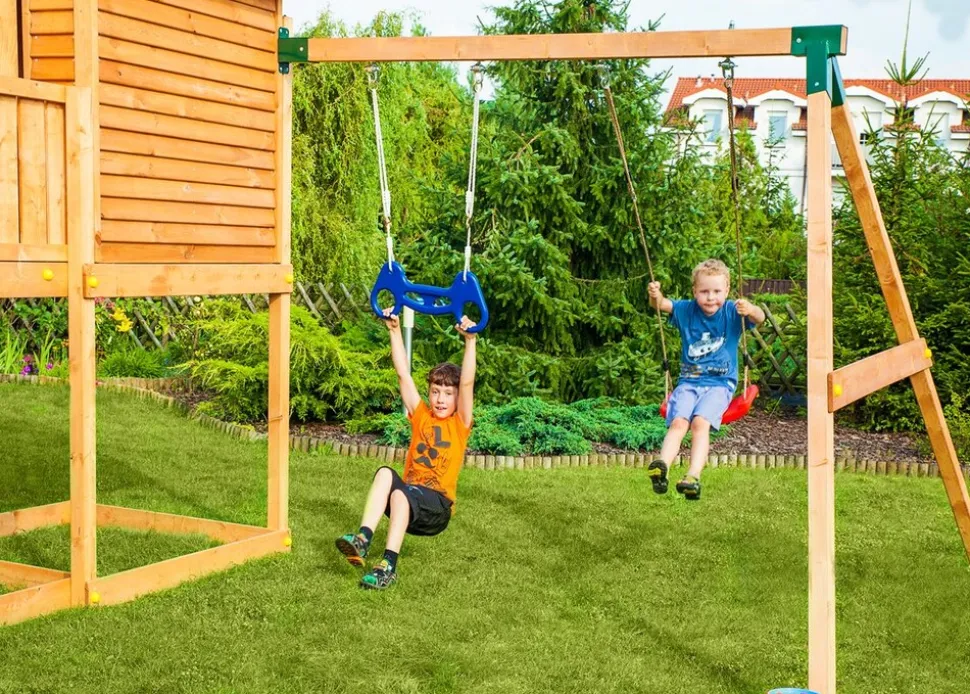 FUNGOO MAXI SET Spielturm Klettergerüst PLAY BOX