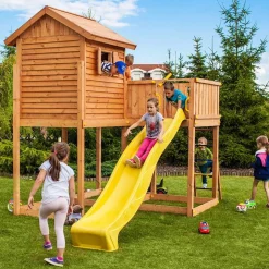 FUNGOO MAXI SET Spielturm Klettergerüst PLAY BOX
