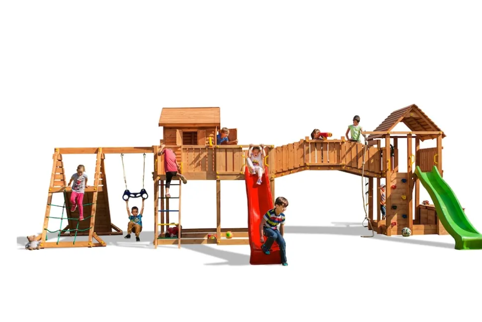 FUNGOO MAXI SET Spielturm Klettergerüst SPIDER LAND