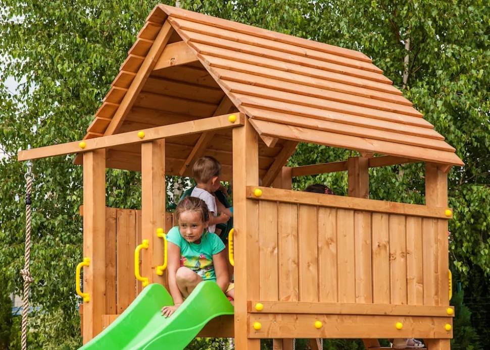 FUNGOO MAXI SET Spielturm Klettergerüst SPIDER LAND