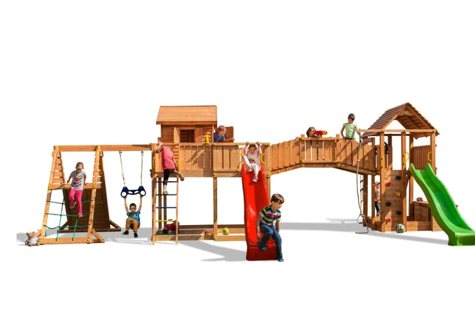 FUNGOO MAXI SET Spielturm Klettergerüst SPIDER LAND