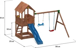 FUNGOO Spielturm FUNGOO JOY Move+ Step On Free Time