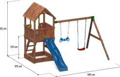 FUNGOO Spielturm FUNGOO JOY Move+ Step On Free Time