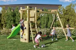 FUNGOO Spielturm FUNNY3 mit Sandkasten Rutsche und versch. Ausführungen