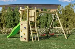 FUNGOO Spielturm FUNNY3 mit Sandkasten Rutsche und versch. Ausführungen