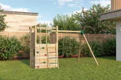 FUNGOO Spielturm Klettergerüst Houser