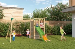 FUNGOO Spielturm Klettergerüst Houser