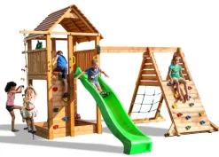 FUNGOO Spielturm Klettergerüst FORTRESS Spider+