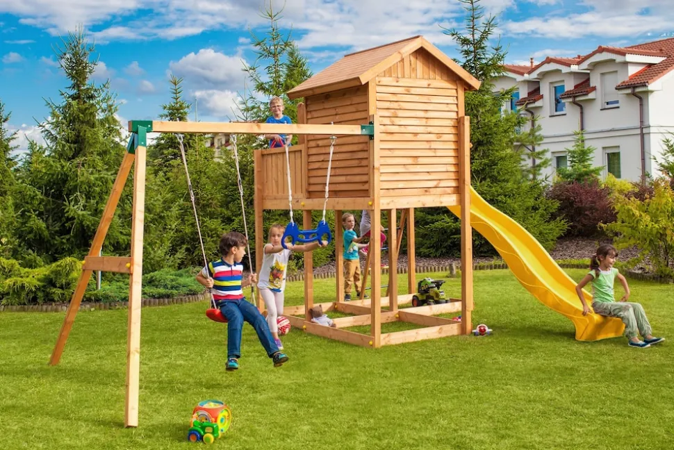 FUNGOO Spielturm Klettergerüst My_SIDE in versch. Ausführungen