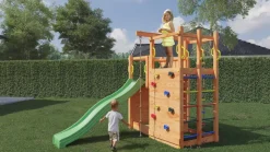 FUNGOO Spielturm Klettergerüst Climbing Star2