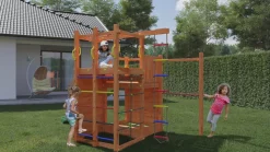 FUNGOO Spielturm Klettergerüst Climbing Star2