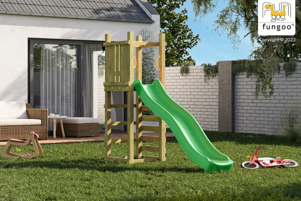 FUNGOO Spielturm Klettergerüst Lucas