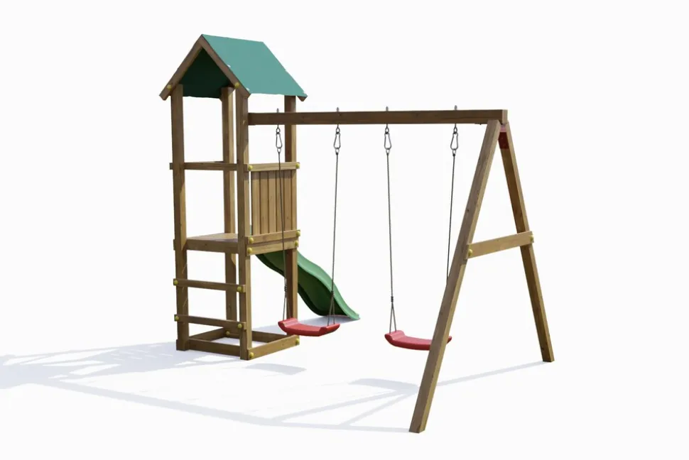 FUNGOO Spielturm Klettergerüst Lucas
