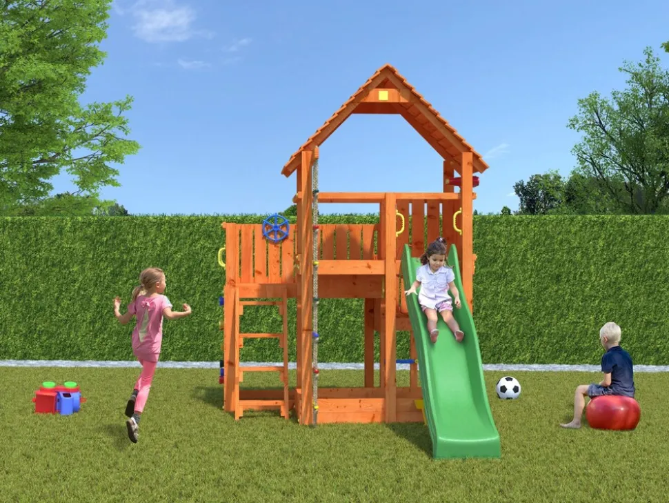 FUNGOO Spielturm Klettergerüst BIG LEADER