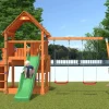 FUNGOO Spielturm Klettergerüst BIG LEADER MOVE RED