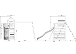 FUNGOO Spielturm Klettergerüst JARCAS_4