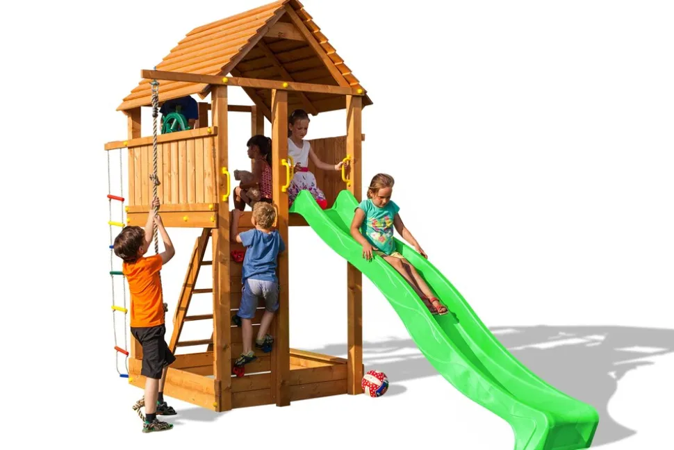 FUNGOO Spielturm Klettergerüst FORTRESS