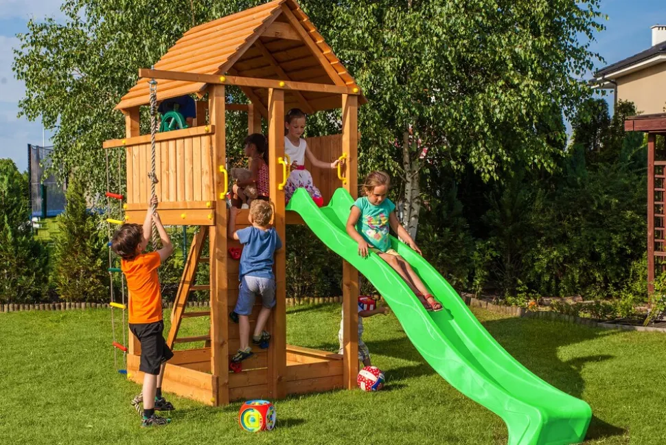 FUNGOO Spielturm Klettergerüst FORTRESS