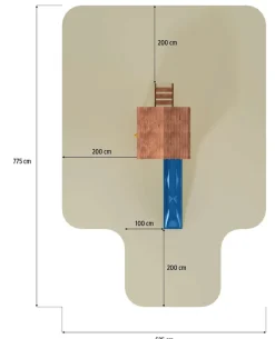 FUNGOO Spielturm Klettergerüst JOY