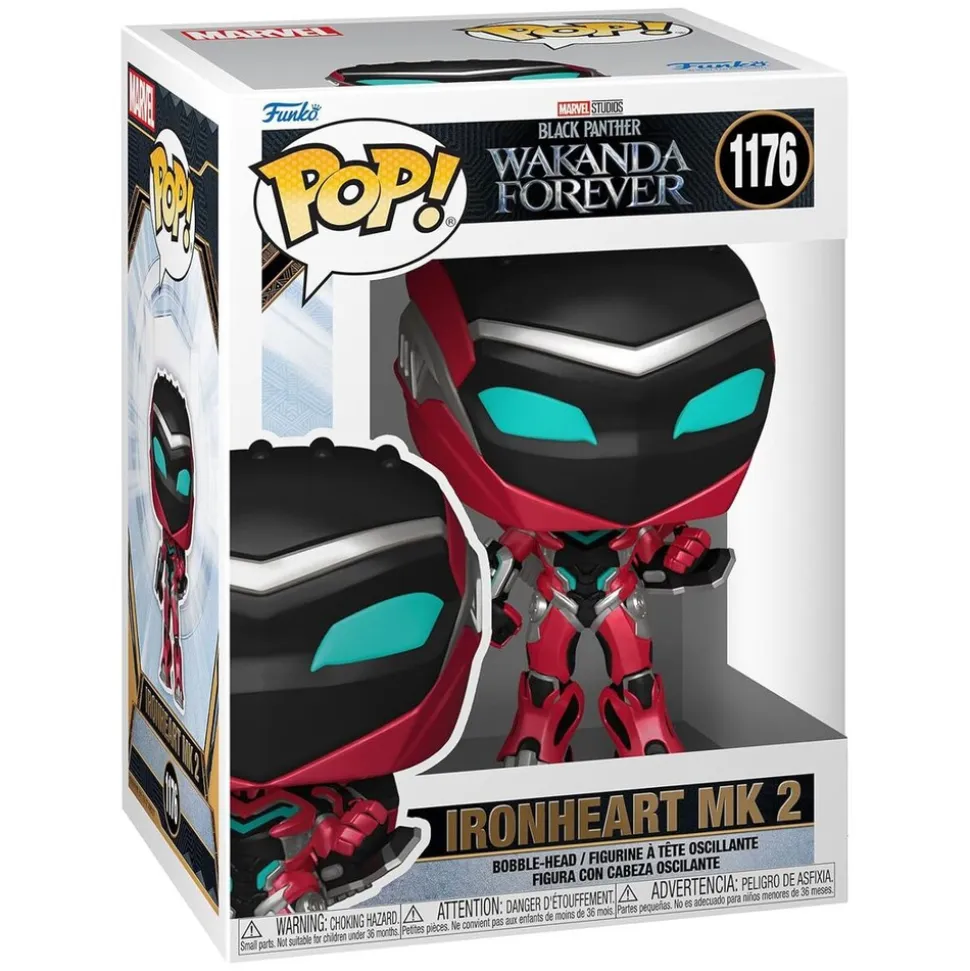 Funko FK66717 - POP! - Marvel - Black Panther Wakanda Forever - Ironheart MK 2, Nr. 1176, ca. 9 cm