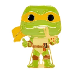 Funko TMNTPP0003 - POP! - Teenage Mutant Ninja Turtles - Michelangelo, Ansteck-Nadel, Nr. 21