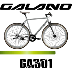 Galano GA301 Fitnessrad 28 Zoll 700c City Bike Stahlrahmen 3 Gang Nexus Rücktritt Fahrrad Urban Bike