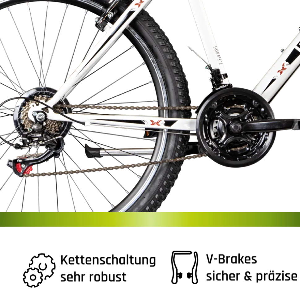 Galano Path Mountainbike Jugendfahrrad ab 160 cm Fahrrad 26 Zoll für Mädchen Jungen oder Erwachsene MTB Hardtail 21 Gänge