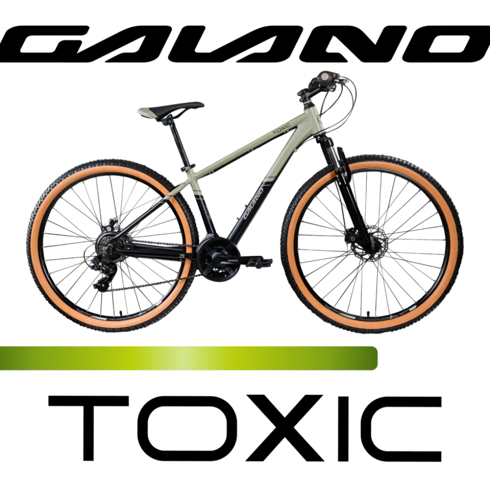 Galano Toxic Mountainbike Hardtail 29 Zoll 155 - 190 cm MTB Fahrrad 21 Gang Federgabel Scheibenbremsen
