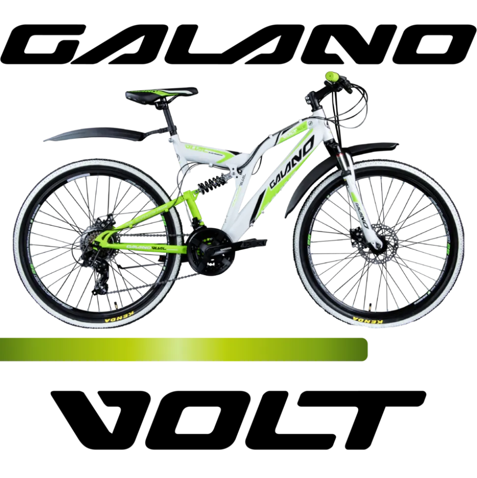 Galano Volt DS Mountainbike Fully ab 160 cm Jugendfahrrad 26 Zoll Fahrrad 21 Gang MTB für Jungen und Mädchen Jugendrad