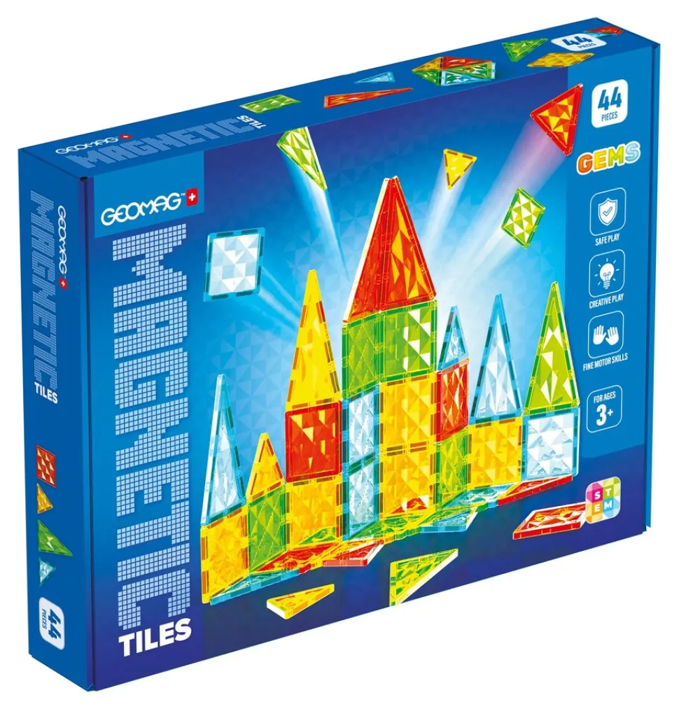 4102 Geomag Magnetic Tiles Gems 44