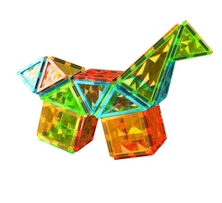 4105 Geomag Magnetic Tiles Gems Rocket 32