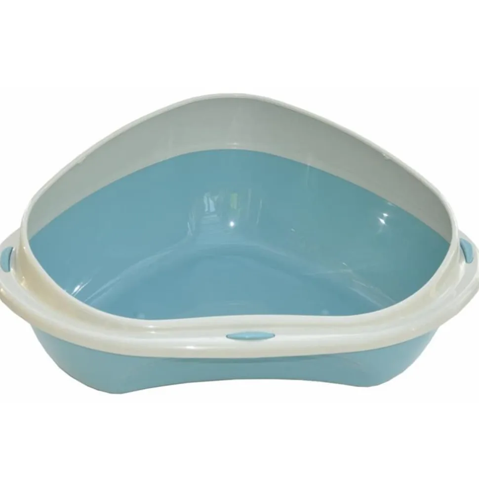Georplast Eck Katzentoilette Shuttle Corner blau