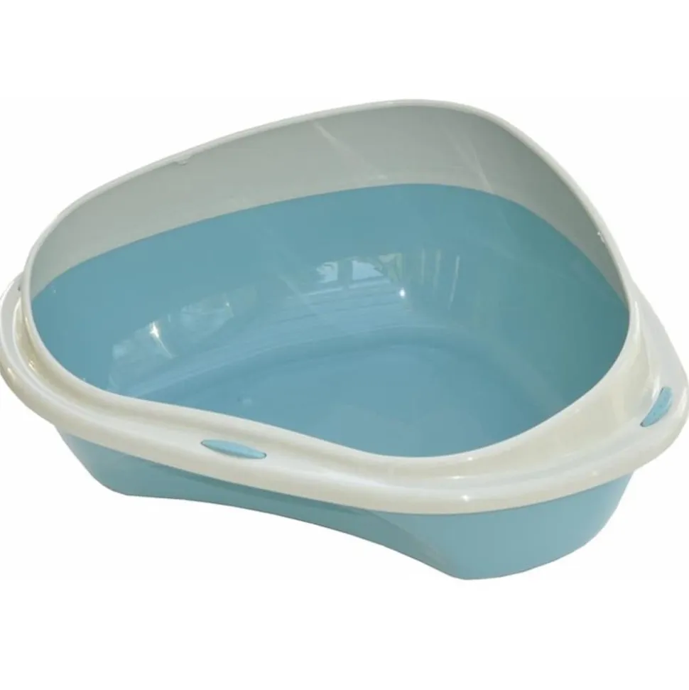 Georplast Eck Katzentoilette Shuttle Corner blau