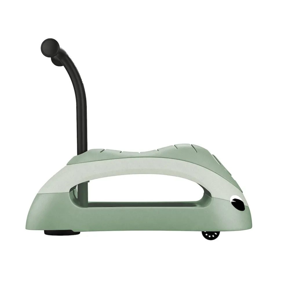 GLOBBER WALK N' ROLL 2in1 ECO – Lauflernwagen, Schiebeauto, Rutschauto, werkzeugloser Umbau, kippsicher, pistazie