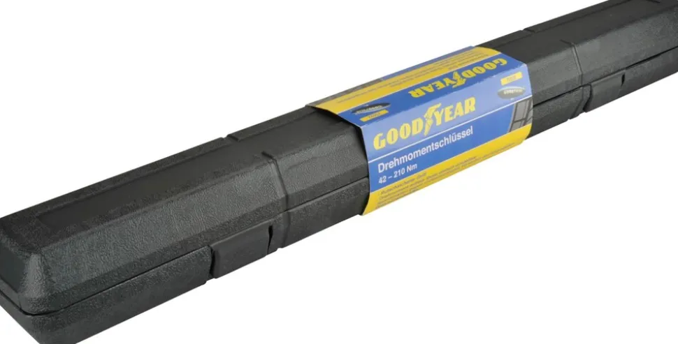 GOODYEAR Drehmomentschlüssel 40-210 Nm mit Zubehör