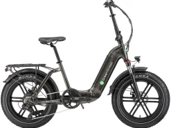 GreenStreet E-Bike Tiefeinsteiger Klapprad GS5 250 W 20 Zoll anthrazit