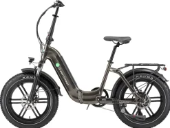 GreenStreet E-Bike Tiefeinsteiger Klapprad GS5 250 W 20 Zoll anthrazit
