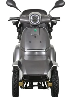 GreenStreet Elektromobil E-Mover Deluxe 1000 W 20 km/h dunkelgrau inkl. Topcase