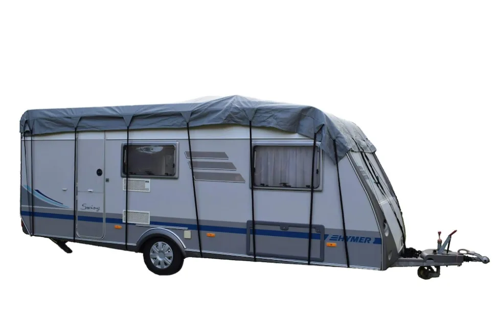 GreenYard Wohnwagen Schutzdach 550 cm Abdeckplane Wohnmobilschutzdach