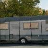 GreenYard Wohnwagen Schutzdach 500 cm Abdeckplane Wohnmobilschutzdach